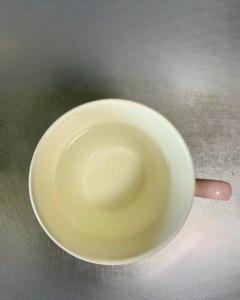 予熱:カップを温める